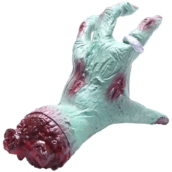 

Halloween Decoration Scary Moving Ghost Doll Hand Halloween Horror Props Running Hand Voice Control Electric Toy Decor Home Bar