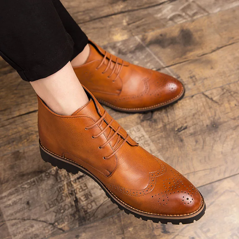 oxford lace up boots