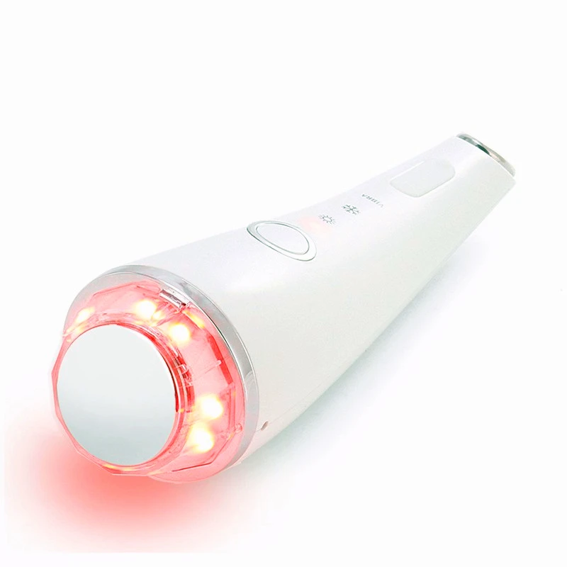 AOKO Facial Warm and cooling hammer LED Photon Therapy Beauty Machine Ultrasonic Vibration Facial M