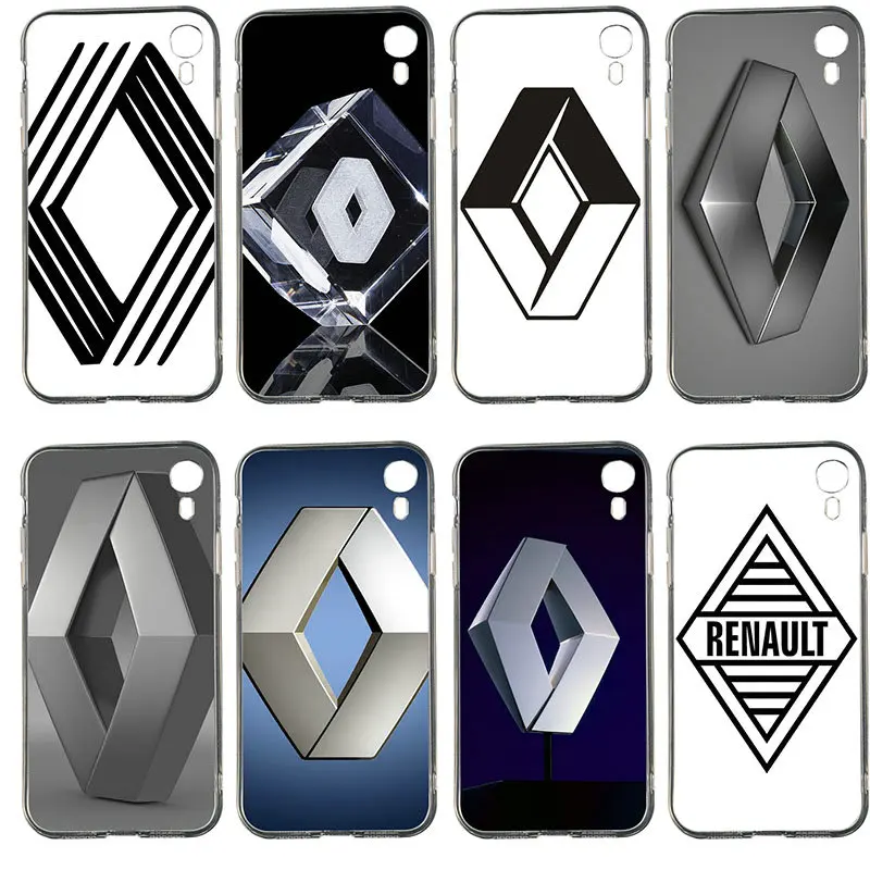 Soft TPU Mobile Phone Cases For Samsung Galaxy J1 Mini J2 J3 J4 J5 J6 J7 J8 Renault S.Ads Logo