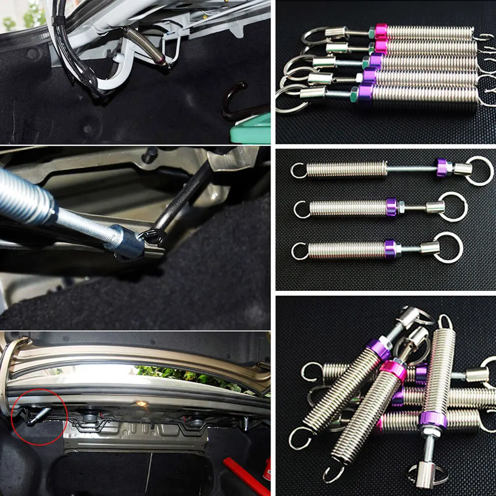  Stainless Steel Open Rear Flexible Easy Installation Rack Booster Color Random Adjustable Lifting D
