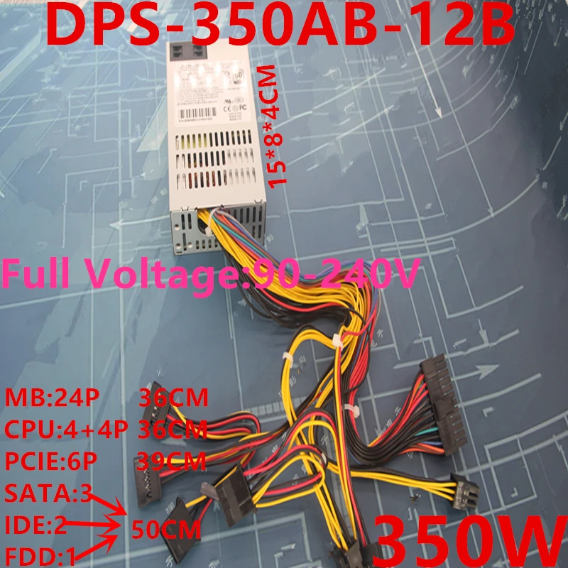 

New Original PSU For Delta 80plus Silver FLEX Small 1U 350W Switching Power Supply DPS-350AB-12B DPS-350AB-12 B