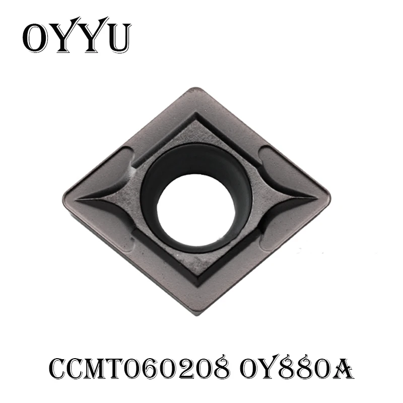 OYYU CCMT CCMT060204 CCMT09T304 CCMT09T308 CCMT120404 для нержавеющей стали CNC карбидная вставка для токарного станка резак инструменты токарный инструмент