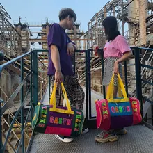 Новая Ретро дорожная сумка спортивный зал сумка Thunderbolt электроакустическая Harajuku сумка на плечо скейтборд Портативная сумка через плечо