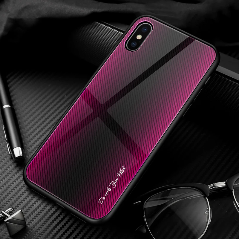 Стеклянный чехол с модными линиями для iPhone 11 Pro MAX 6 6S 7 8 Plus X XS MAX XR, защитный чехол, задняя крышка, чехол Coque Funda