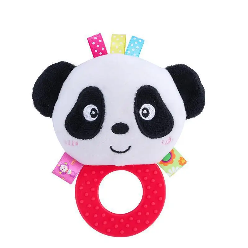 

Baby Toys Teether Rattle Baby Plush Early Education Toy Hand Rattle Toy Educational Dolls For Newborn Babies Kid
