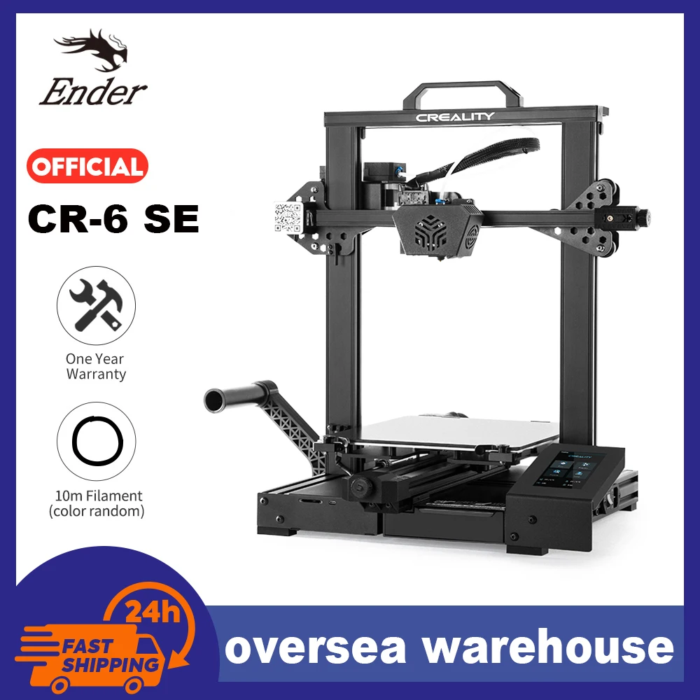 Ender CR-6 SE 3D Printer Kit 235*235*250mm with 4.3in HD...