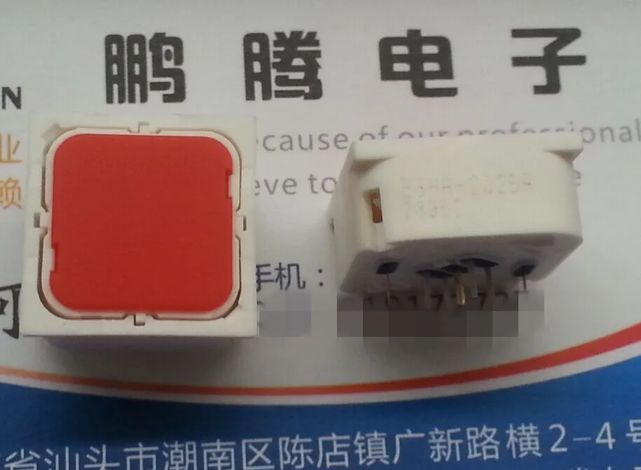 

1pcs/lots Omron 19*19mm with Red light Square Keyboard button Tact switch instead of RAFI keyboard micro RF19 Red light