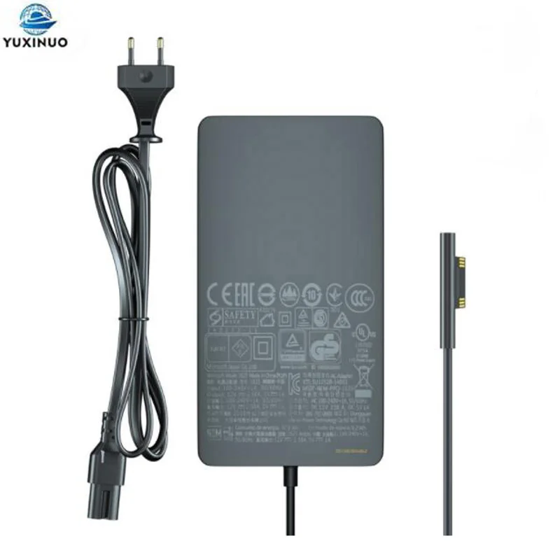 

Replacement 1625 for Microsoft Surface Pro 3 4 5 Wall Charger Power Adapter 12V 2.6A 2.58A Pro3 Pro4 core i5 1631 1724 battery