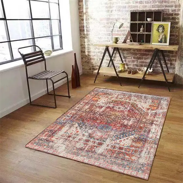 Vintage Morocco Carpets Living Room American Style Bedroom Rugs And Carpet Home Office Coffee Table Mat Study Room Floor Rugs 3
