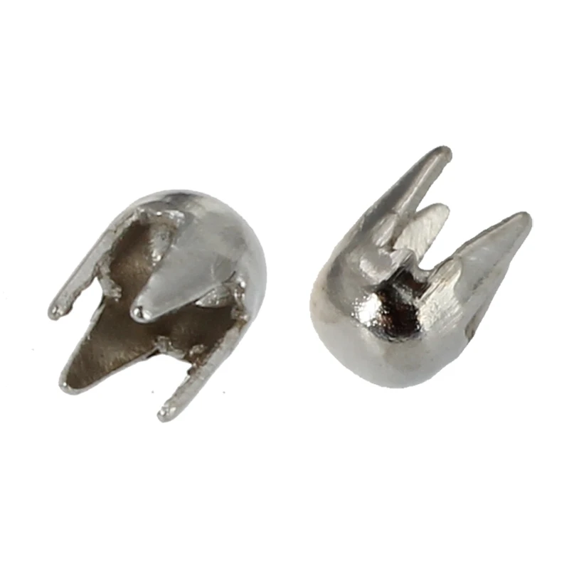 Fashion 1000 Silver Copper Round Rivet Spike Studs Spots DIY Rock Punk 2.5mm