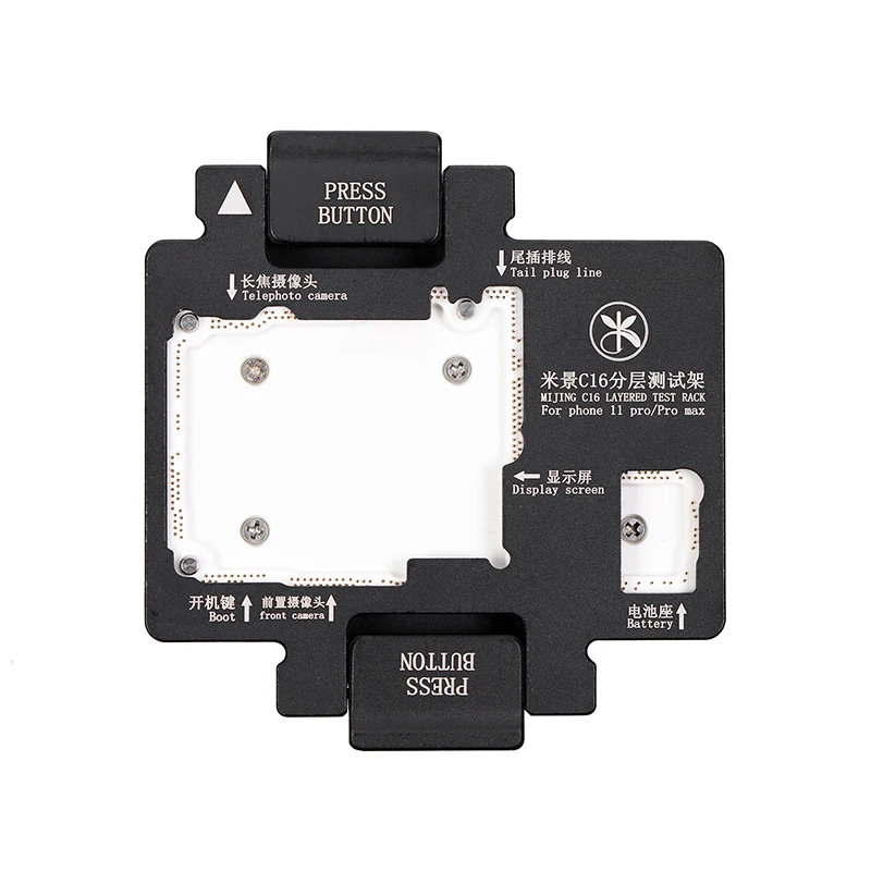 MiJin C15 C16 для iPhone 11 11pro Max материнская плата логическая плата Диагностическая тестовая арматура двухэтажная материнская плата функция тест er