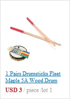 1 пара Середина Marimba палка молоток ксилофон Glockensplel молоток с ручки из бука ударный инструмент Аксессуары молотки