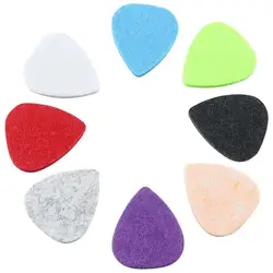 10 Pcs Multi Color Guitar Pick Ukulele Wool Felt Picks Ukulele Soft Felt Picks For Ukulele Banjor Guitar Accessories