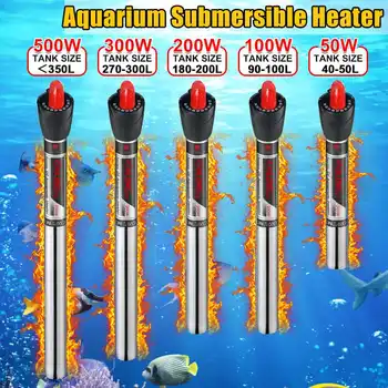 

Adjustable Temperature Control Stainless Steel Aquarium Heater Rod Thermostat Submersible Fish Tank Heater Heating Rod