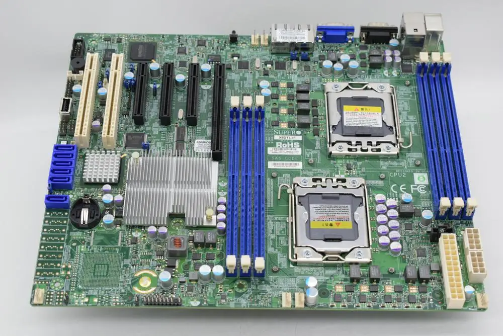 Для сервера Supermicro X8DTL-iF оригинальная подержанная материнская плата