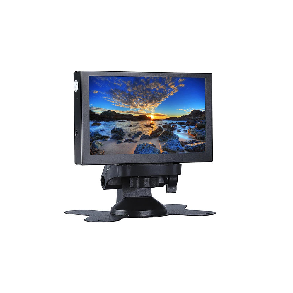 

Mini 5inch Monitor LCD display Screen 800 * 480 16:9 5CH VGA BNC AV HD Ypbpr Five-channel Input for DVR, DVD, PC