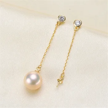 

Stud Earring Accessories Carven 925 Sterling Silver Ear Wires Earrings Hook for DIY Jewelry Earrings Making Supplies Accessor