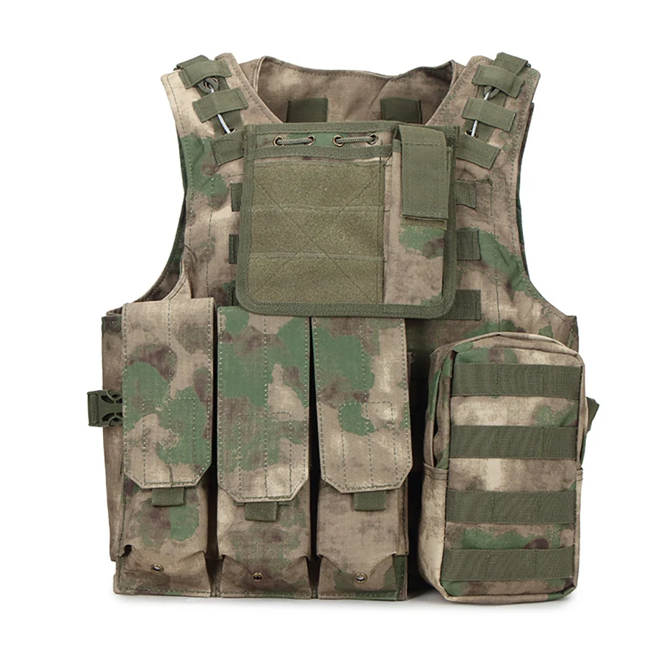 FX Камуфляжный охотничий военный тактический жилет Wargame Body Molle Armor охотничий жилет CS SWAT Team Уличное оборудование для джунглей