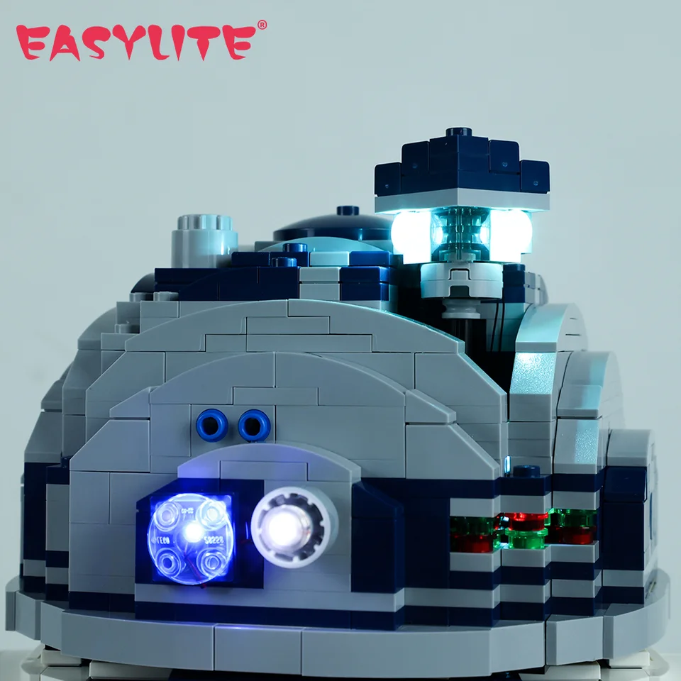 EASYLE Set di illuminazione a LED per 75308 Star R2-D2 Robot Building Blocks Giocattoli fai da te da collezione Non includono solo mattoni K luce  26