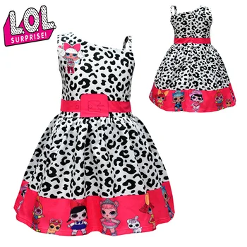 

LOL Surprise Dolls Cute Cartoon Dress Anime Figures Clothes Girls Small Dress Camisole Party Princess Dress Gifts for Girls