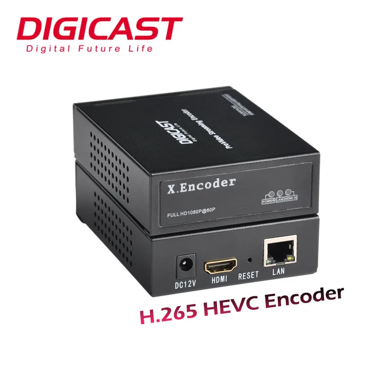 

H.265 Encoder IPTV for Live IPTV Streaming Server Video HLS RTMP HEVC Encoder