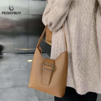 

Stone Pattern PU Leather Crossbody Bags For Women Solid Color Shoulder Bag PU Leather Solid Shoulder Shopping Bag Casual Totes