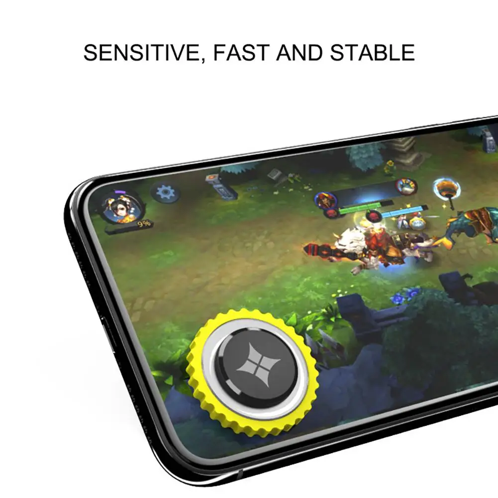 Q10 джойстик для мобильных игр вакуумный клей Присоска на экран контроллер для Android IOS для 6,5 "мобильный компьютер круглый игровой джойстик
