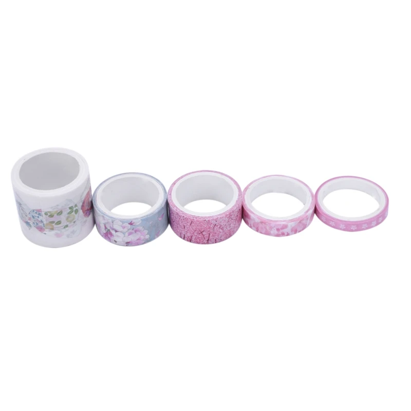 10Pcs/Lot Cute Masking Washi Tape Set Stationery Kawaii Scrapbooking Supplies Sticker