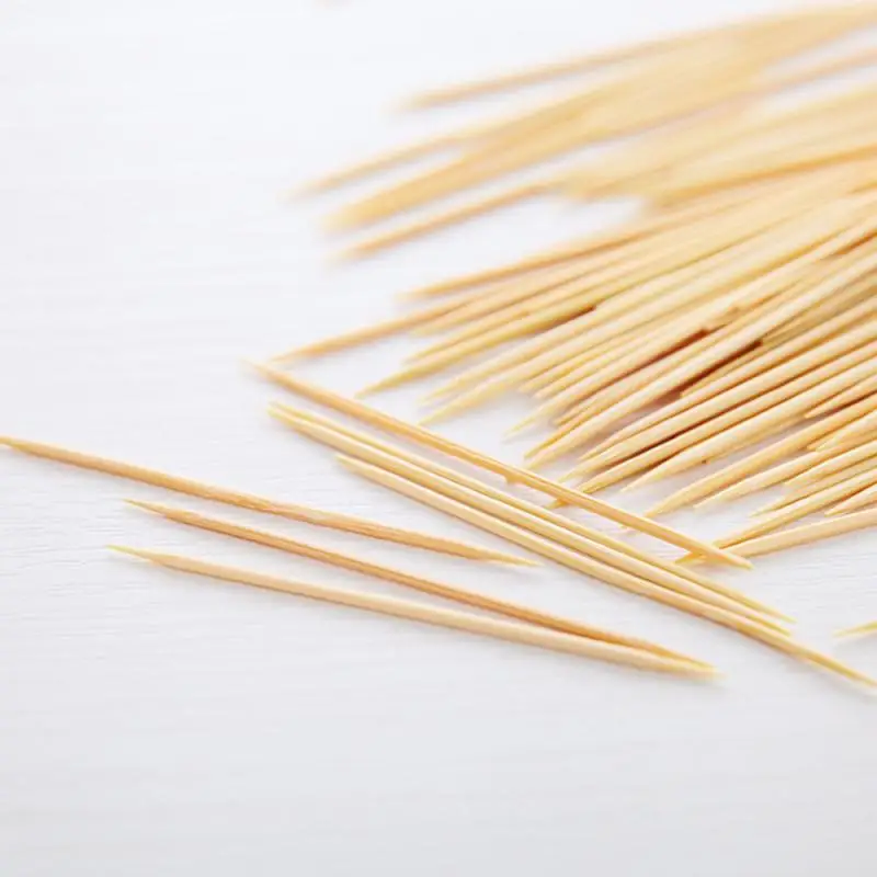250pcs/Bag Natural Disposable Bamboo Toothpicks Double Head Family Restaurant Hotel Travel Supplies Toothpicks Tools Dropship