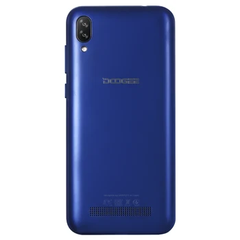 Перейти на Алиэкспресс и купить Смартфон DOOGEE X90, 16 Гб ПЗУ, четырёхъядерный, 6,1 дюйма, Android OS 19:9, экран Waterdrop, 3400 мАч, две sim-карты, 8 Мп + 5 МП, WCDMA