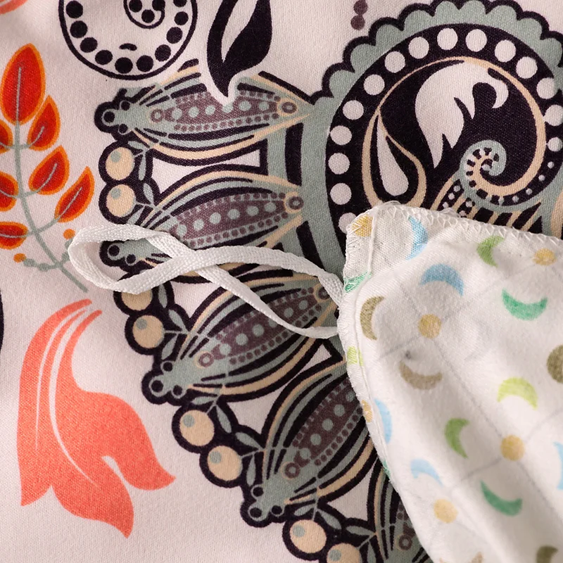 Набор постельного белья в скандинавском стиле с ромашками для взрослых, Комплект постельного белья в богемном стиле, мягкое, приятное для кожи постельное белье, наволочка, Комплект постельного белья