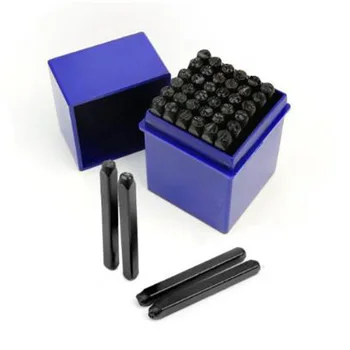 

36pcs Steel Alphabet Letter Number Stamp Punch Set Metal Leather Craft Kit 6mm