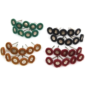 

Brush 25mm Scouring Grinding Wheels Set Polishing Mini Accessories Nylon Fiber Rotary Tool Abrasive Sanding Head Useful Buffing