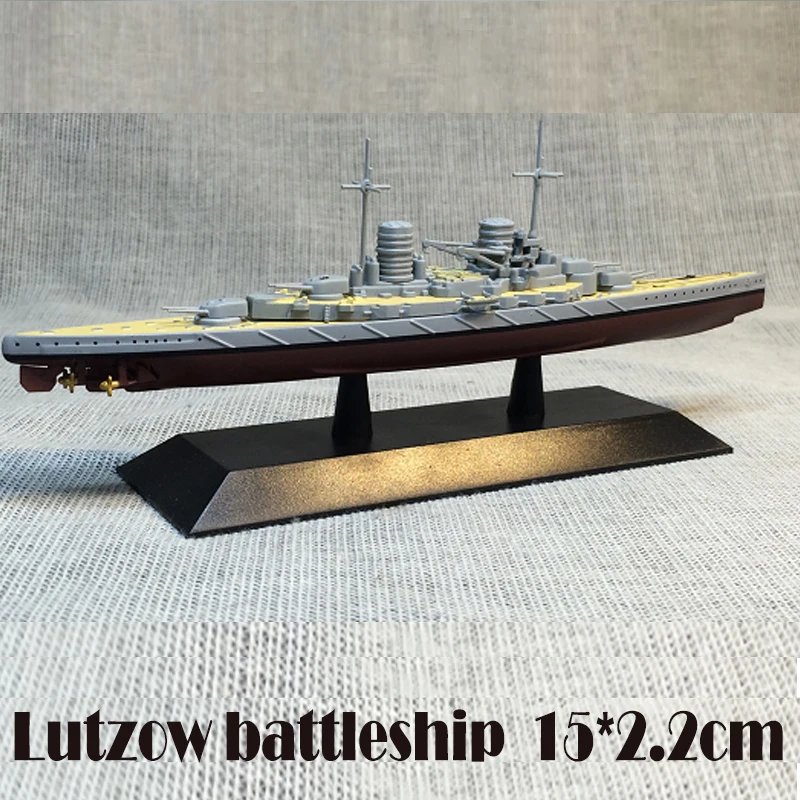 Немецкая Империя Lutzow военный корабль мировой войны дерффлингер класс линкор модель Военная изысканная коллекция мальчик игрушка Подарки на день рождения