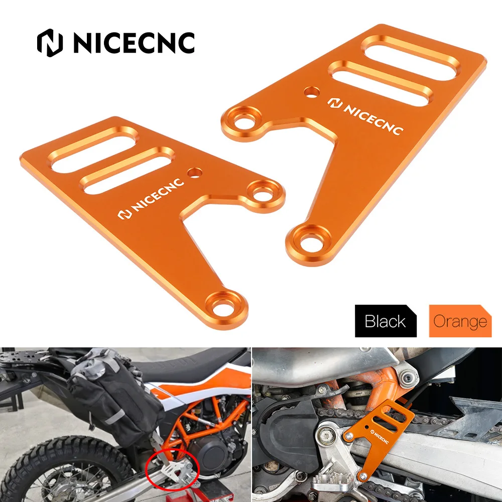 

For 2016-2022 Husqvarna 701 Supermoto Enduro Heel Guard Plate Rackless Bag Strapping Brackets for KTM 690 Enduro SMC R 2008-2022