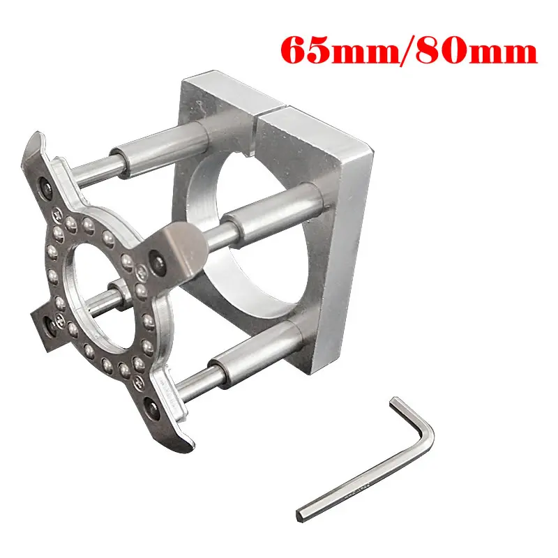 Cnc Spindel Druk Plaat 65Mm 80Mm Drijvende Druk Feeder Diy Onderdelen Klem Voor Cnc Frezen Graveermachine Hout metalen Router