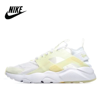 

STUSSY Nike Air Huarache Run Premium 4th generation Wallace retro Women's running shoes Size 36-39 875868-007