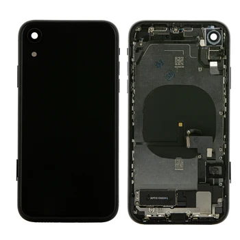 

New Quality for IPhone XR Black Rear Back Housing Midframe Assembly Pre-Installed Small Parts