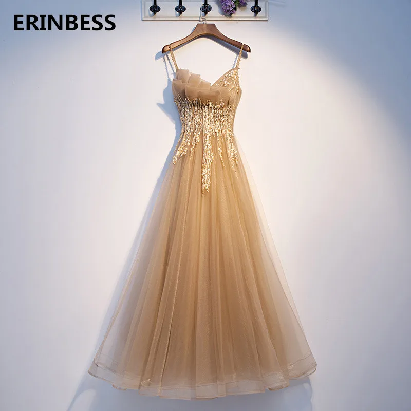 Vestido De Festa Sweetheart Prom Dresses Long Formal Dress Floor Length A-line Yellow 2020 New Fashion Robe Soiree | Свадьбы и