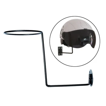 

Wall Mount Motorcycle Helmet Holder Rack Hanger Display Moto Accessories