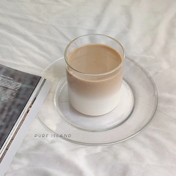 

Espresso Drinking Glasses Cup Beer Creative Korean Accessories Glass Cup Glassware Copos De Vidro Coffee Glassware EA60BL