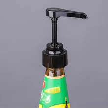 Сопло для прессования бутылок, управляемая головка для дома, кухни, приправа, вручную, пластиковая насадка для давления, необходимые кухонные принадлежности пуш-типа