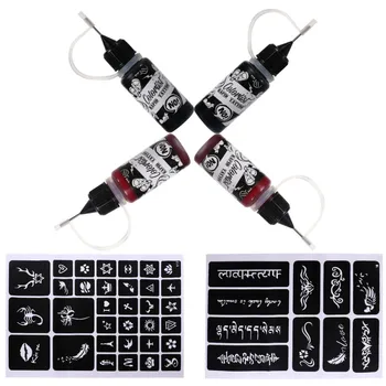 

1 Set Useful Tattoos Cream Useful Durable Tattoos Supply Natural Tattoos Ointment Template Sticker Kit Tattoos Accessory for Men