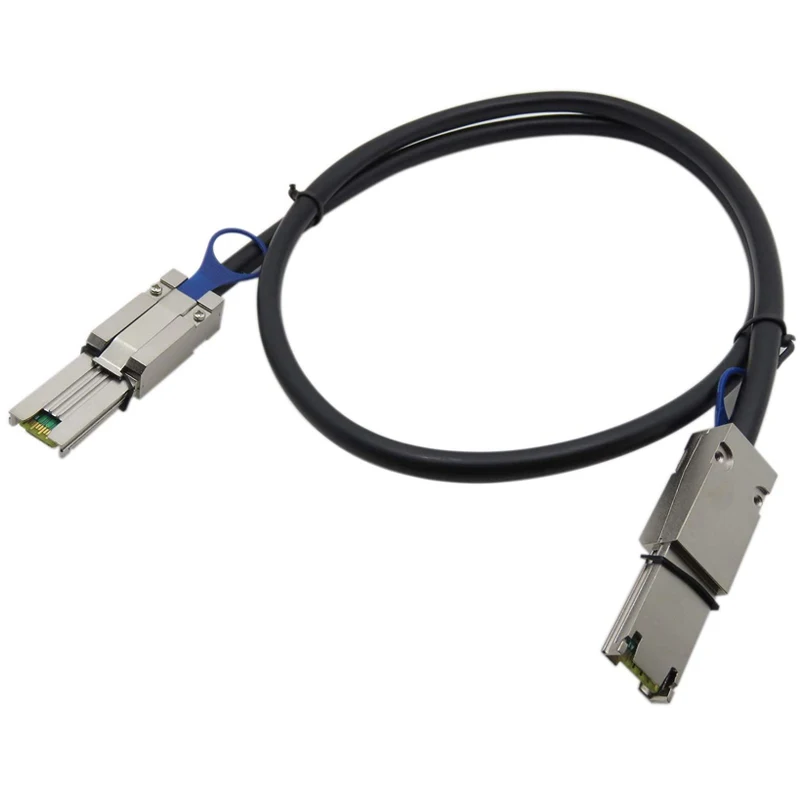 외부 미니 SAS 케이블 SFF-8088 SFF-8088 26 핀 SFF8088 남성-남성 데이터 케이블 직렬 연결 SCSI 서버 SAS