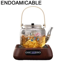 

Kettle Caydanlik Cooking Appliance Chaleira Eletrica Small Heater on Desk Cooker Pot with Warmer Set Maker Electric Teapot