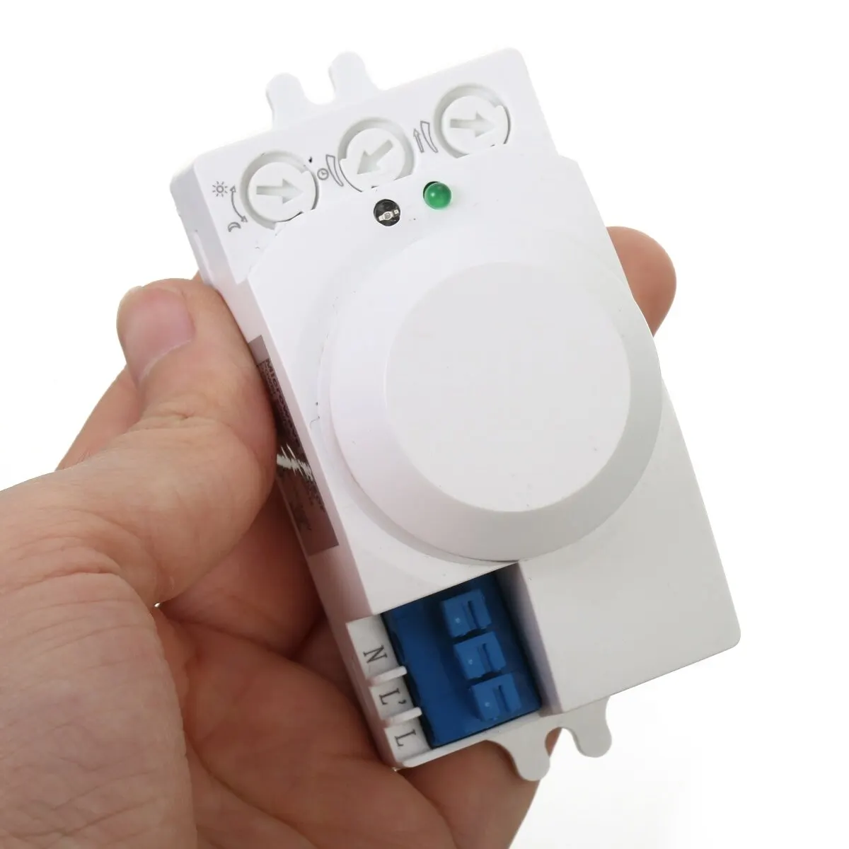 220V 5.8GHz Microwave Movement Motion Switch Radar Sensor Light Switch 360 Degree Smart Detector For Lighting