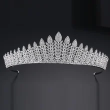 Роскошные короны принцессы невесты свадебные диадемы вечерние аксессуары для волос