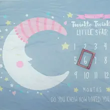 Детское одеяло-Ростомер полотно для фотографического фона для новорожденных мальчиков и девочек детская комната реквизит для фотосъемки