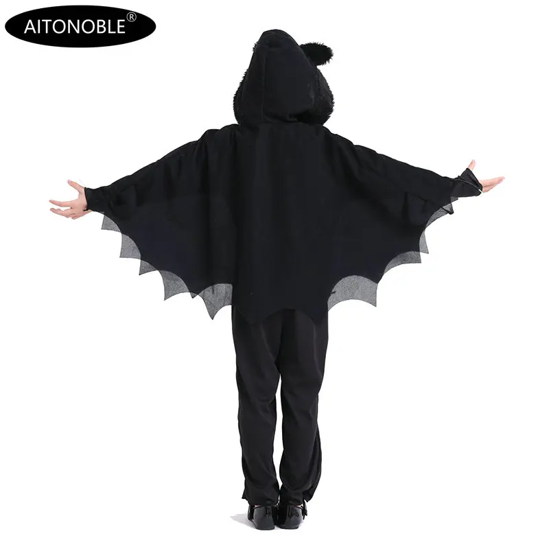 Aitonoble New Costume Child Cute Girls Costume Supergir Cloak Kids Cloak Cosplay Halloween Manteau
